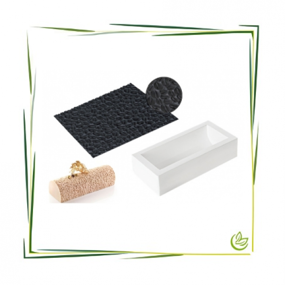 Silikonform Bûche Kit Coffee